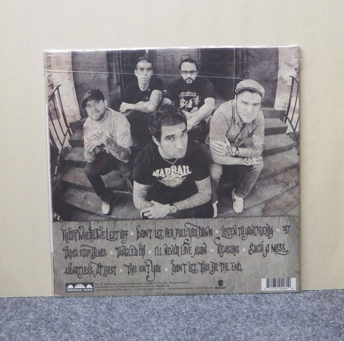 Sealed 12" LP New Found Glory Not Without A Fight 2009 Bridge Nine Green Vinyl Sealed 12" LP New Found Glory Not Without A Fight 2009 Bridge Nine Green Vinyl