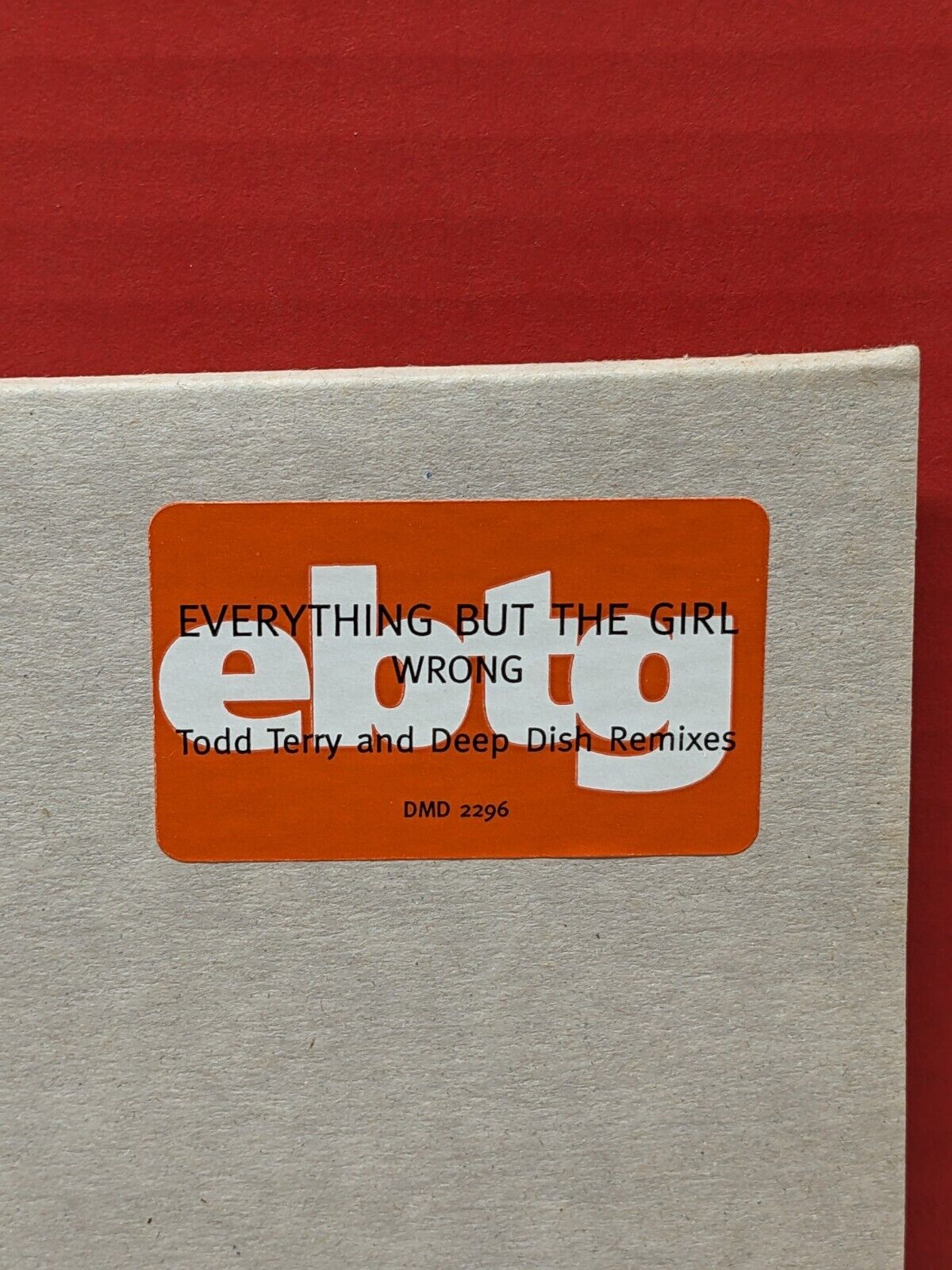 2x12" Single EX Everything But The Girl Wrong 1996 Atlantic Promo DMD 2296 2x12" Single EX Everything But The Girl Wrong 1996 Atlantic Promo DMD 2296
