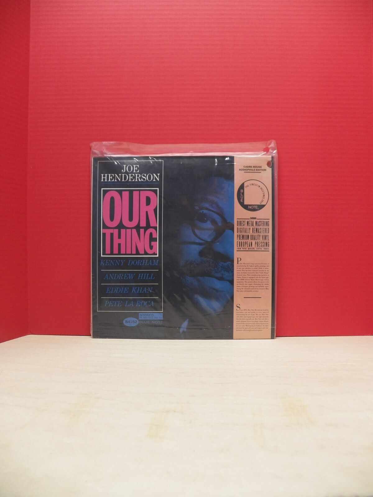 Sealed 12" LP Joe Henderson Our Thing 1985 Blue Note DMM Reissue Remaster Promo Sealed 12" LP Joe Henderson Our Thing 1985 Blue Note DMM Reissue Remaster Promo