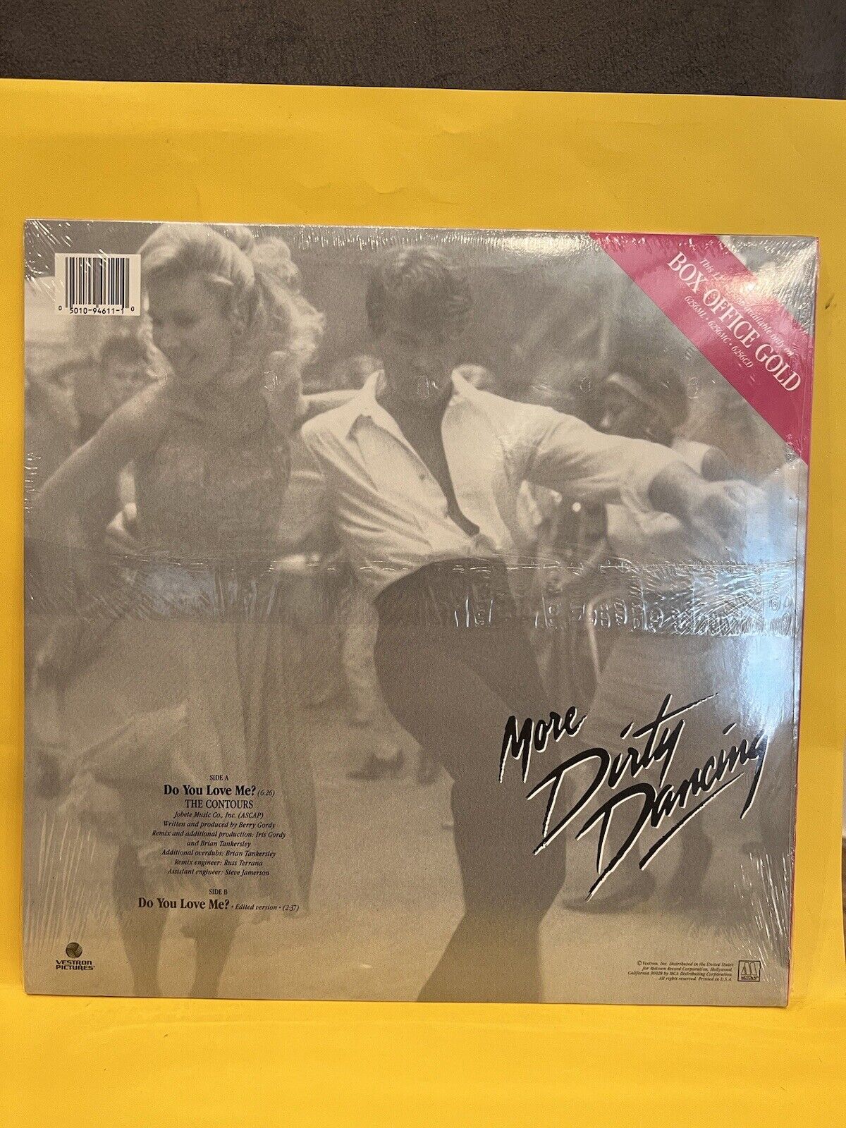 Rare Sealed Vinyl LP Soundtrack More Dirty Dancing Do you Love Me 1988 4611MG Rare Sealed Vinyl LP Soundtrack More Dirty Dancing Do you Love Me 1988 4611MG