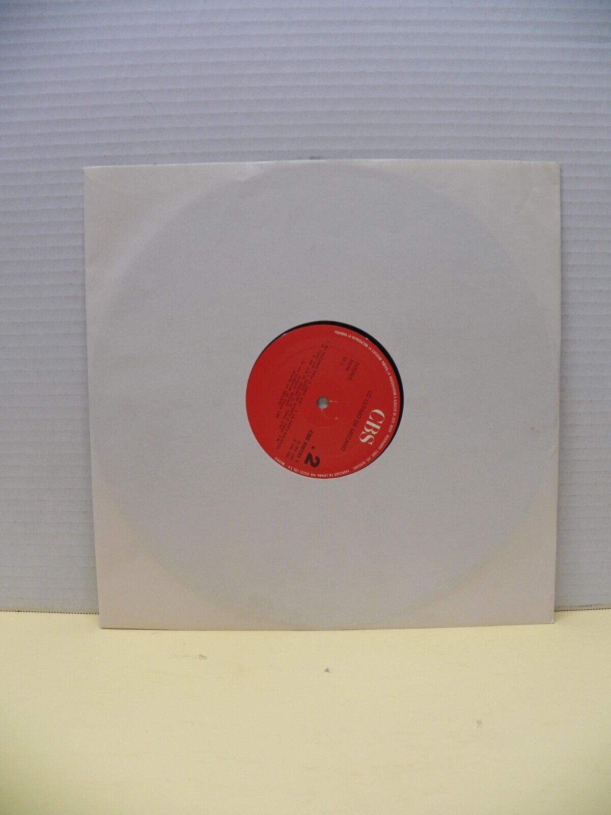 12" LP EX Mecano Lo Ultimo De Mecano 1986 CBS Spain Import CBS 450193-1 12" LP EX Mecano Lo Ultimo De Mecano 1986 CBS Spain Import CBS 450193-1