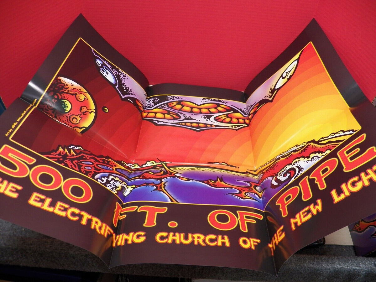 12" LP EX 500 Ft. Of Pipe The Electrifying Church Of The New Light 2003 Numbered 12" LP EX 500 Ft. Of Pipe The Electrifying Church Of The New Light 2003 Numbered