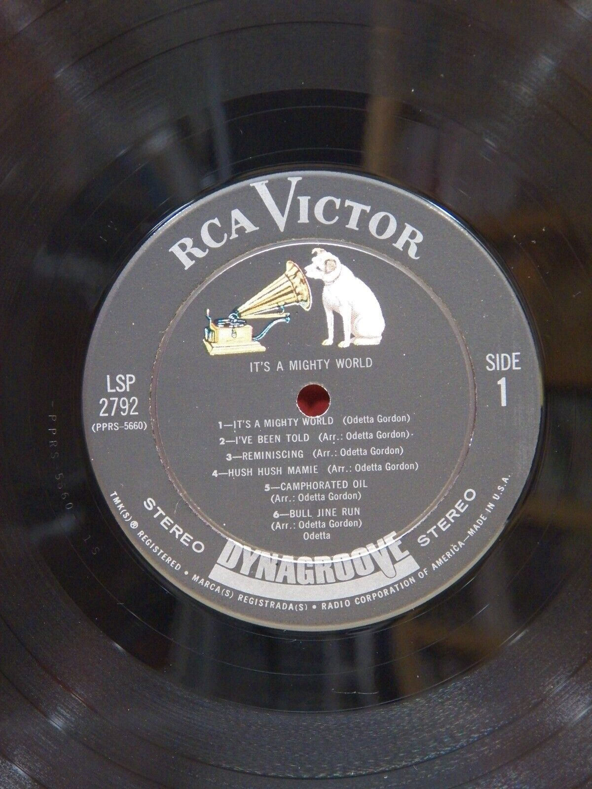 12" LP NM Odetta It's A Mighty World 1964 RCA Victor Stereo LSP-2792 12" LP NM Odetta It's A Mighty World 1964 RCA Victor Stereo LSP-2792