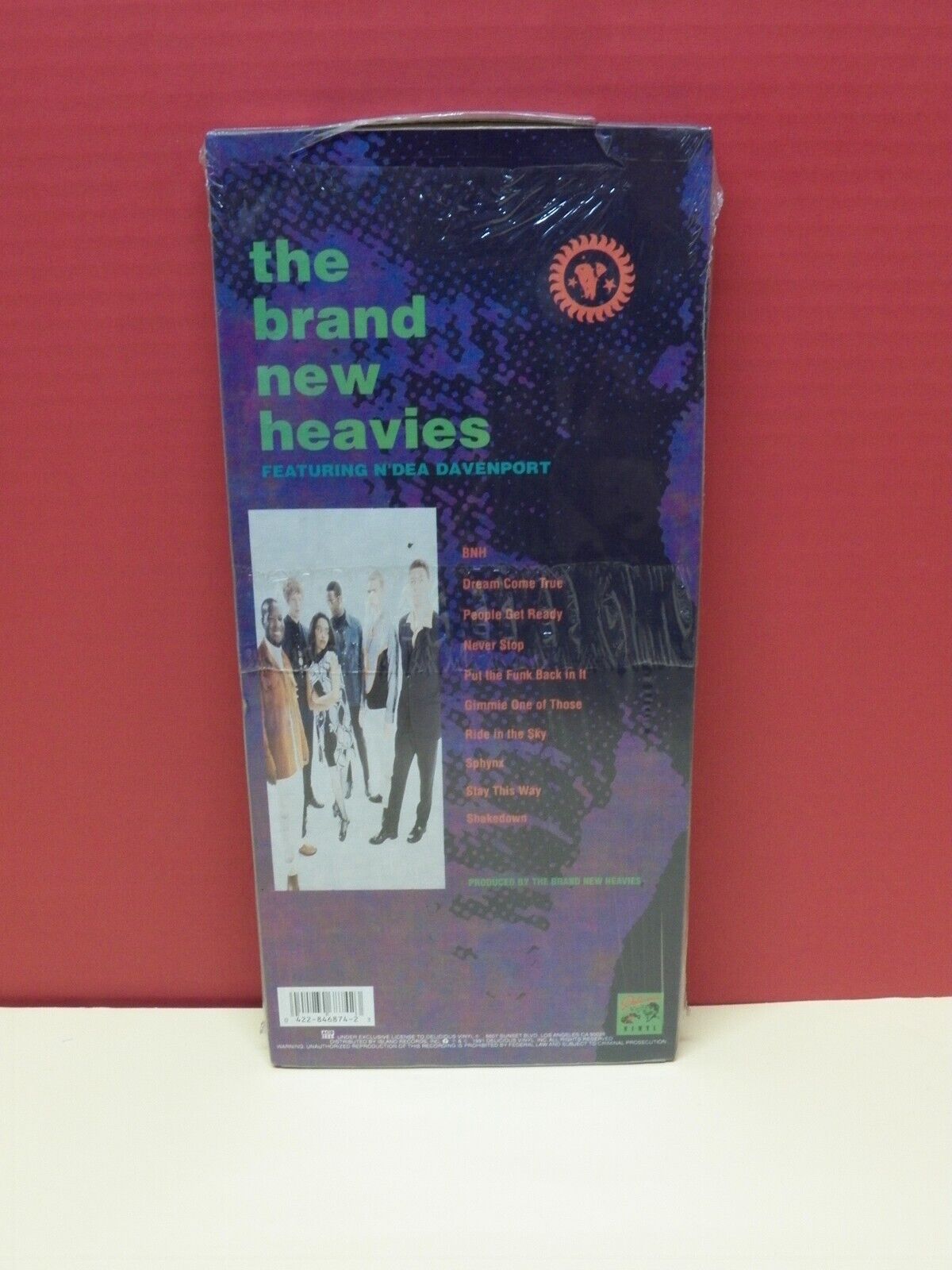 CD Longbox The Brand New Heavies The Brand New Heavies 1991 Delicious Vinyl CD Longbox The Brand New Heavies The Brand New Heavies 1991 Delicious Vinyl