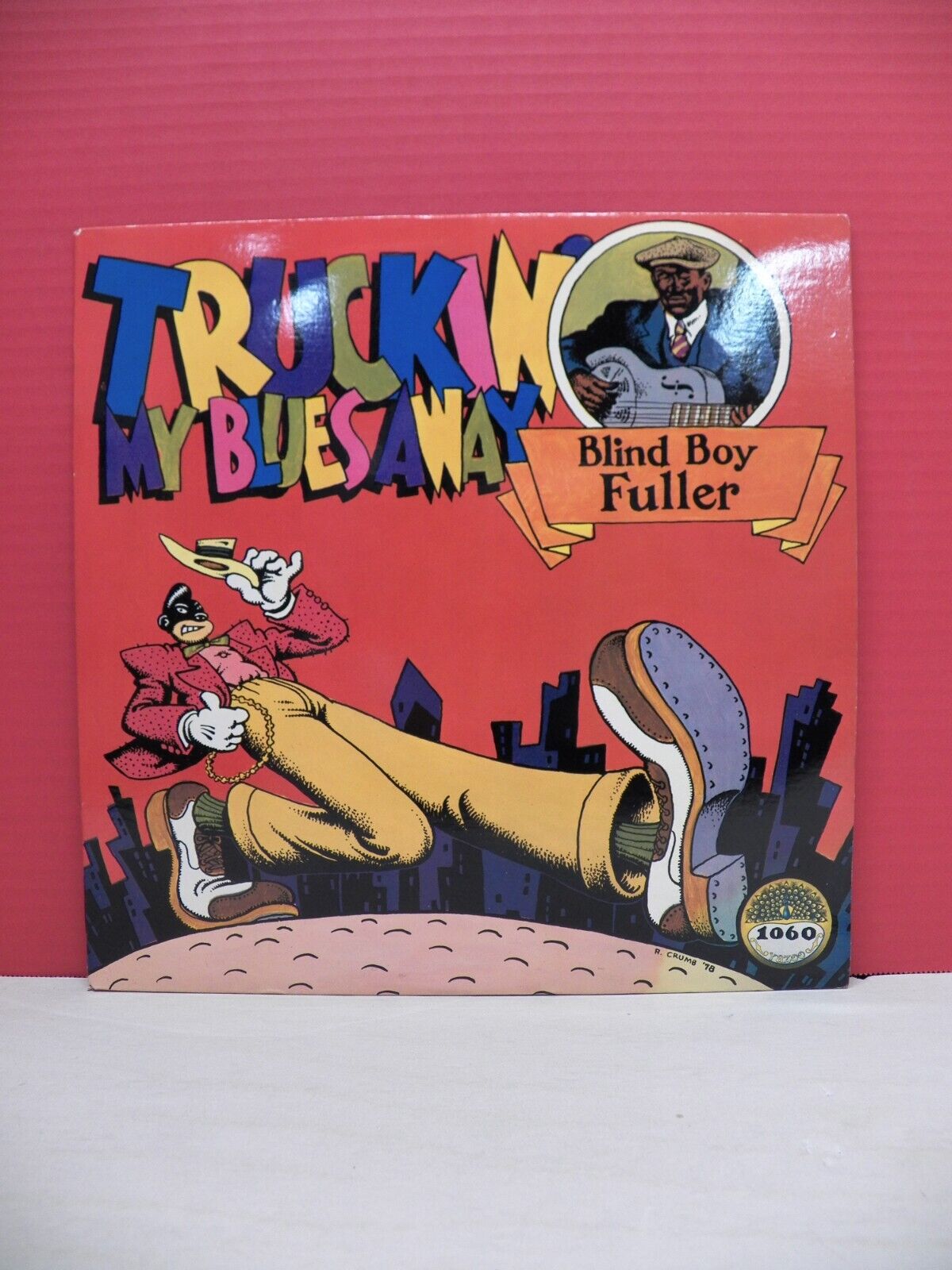 12" LP NM- Blind Boy Fuller Truckin' My Blues Away 1991 Yazoo Reissue L-1060 12" LP NM- Blind Boy Fuller Truckin' My Blues Away 1991 Yazoo Reissue L-1060