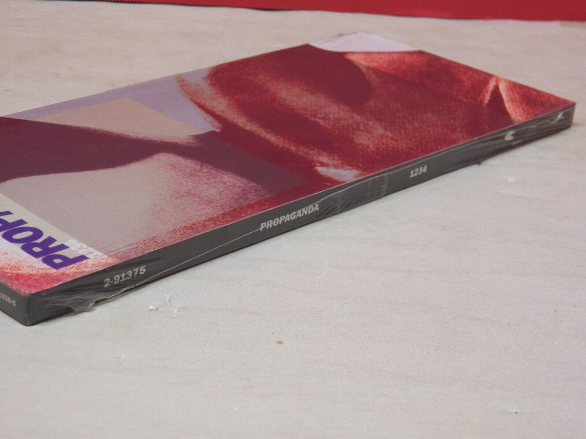 Sealed CD Longbox Propaganda 1234 1990 Charisma 2-91375 Sealed CD Longbox Propaganda 1234 1990 Charisma 2-91375