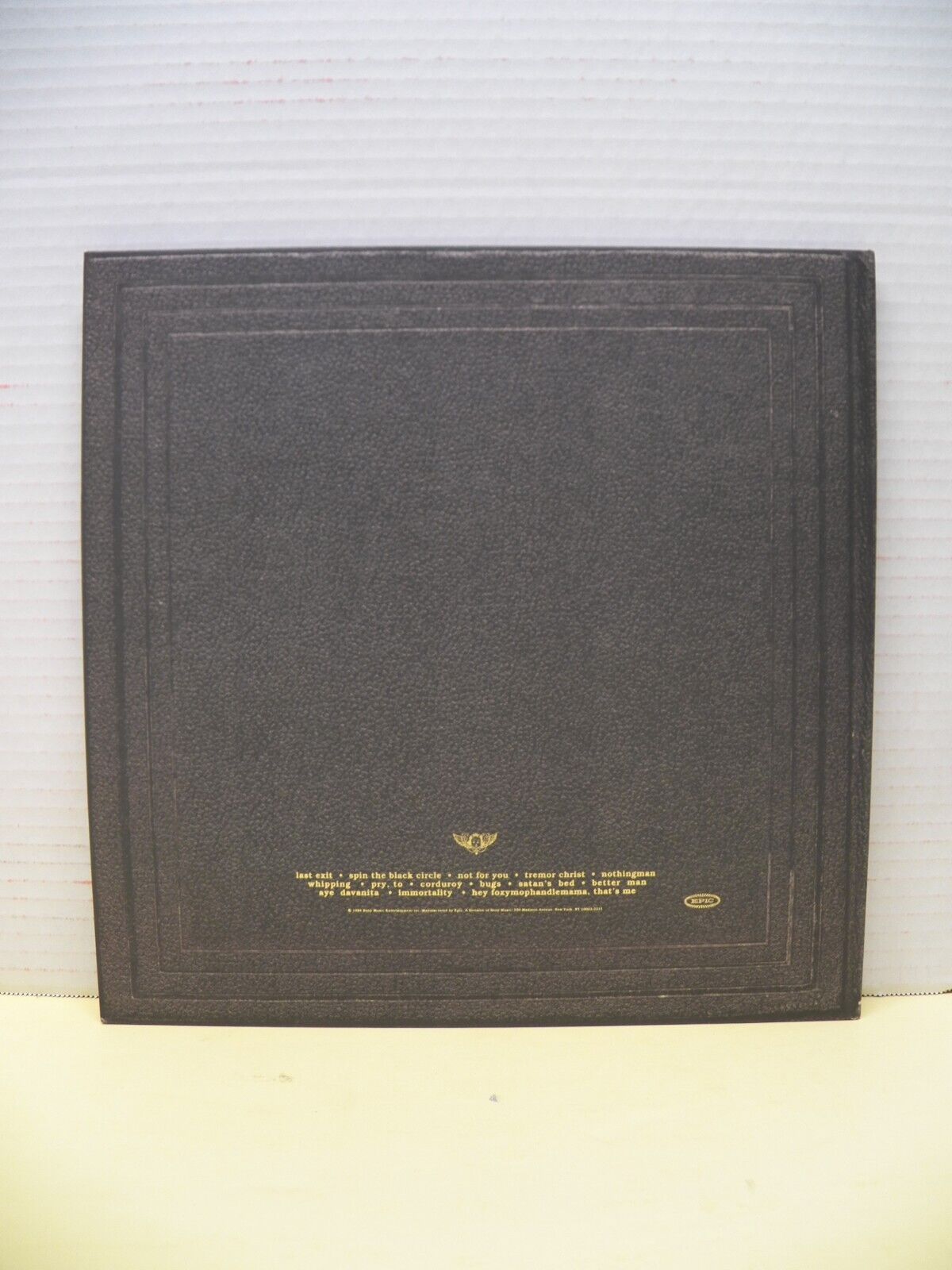12" LP VG++/EX Pearl Jam Vitalogy 1994 Epic Stereo E 66900 12" LP VG++/EX Pearl Jam Vitalogy 1994 Epic Stereo E 66900