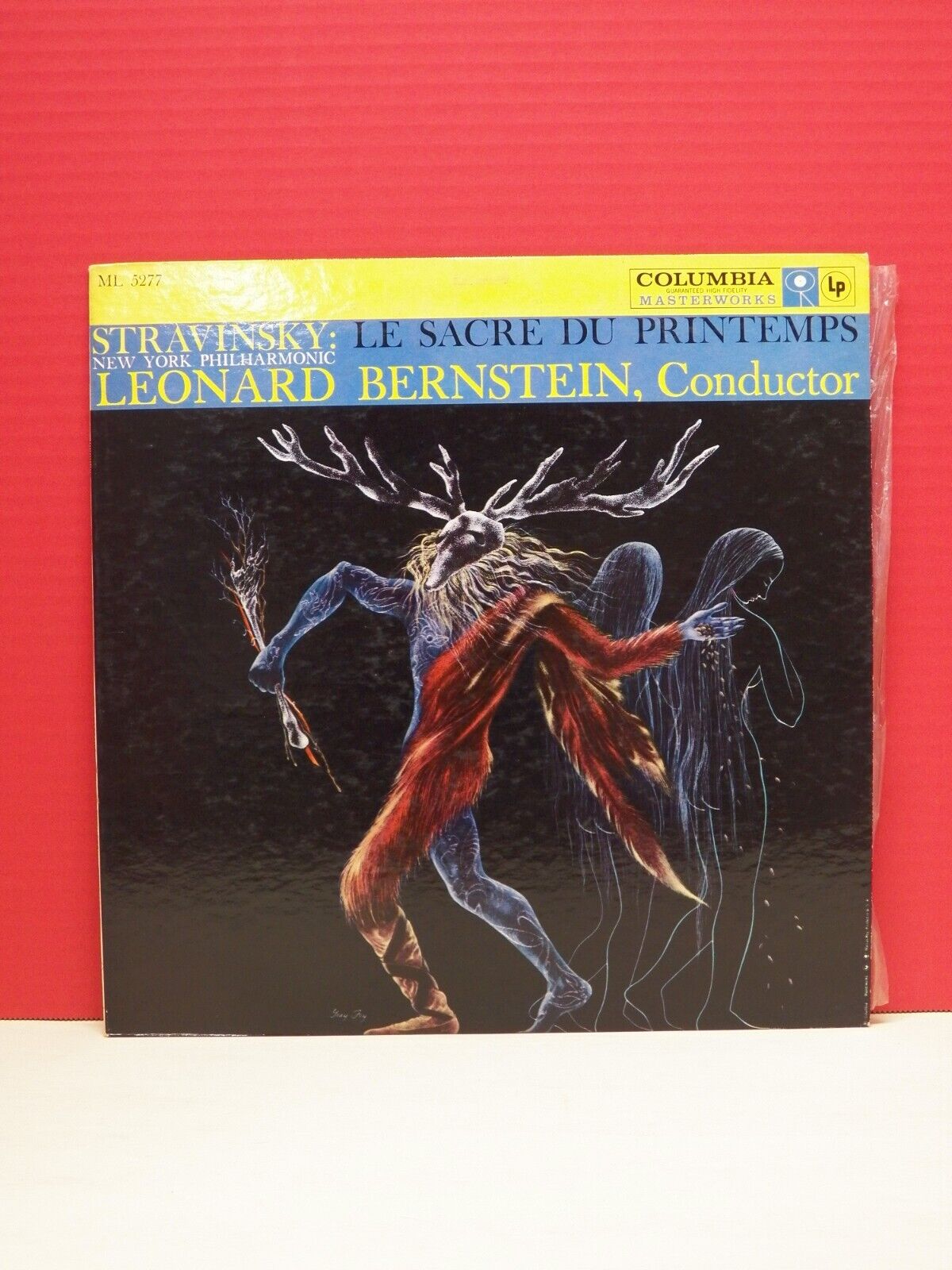 12" LP EX Bernstein/NY Philharmonic Stravinsky: Le Sacre Du Printemps 1958 Mono 12" LP EX Bernstein/NY Philharmonic Stravinsky: Le Sacre Du Printemps 1958 Mono