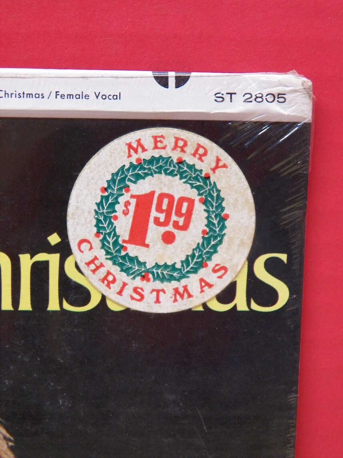 Sealed 12" LP Ella Fitzgerald Ella Fitzgerald's Christmas 1967 Capitol Stereo Sealed 12" LP Ella Fitzgerald Ella Fitzgerald's Christmas 1967 Capitol Stereo