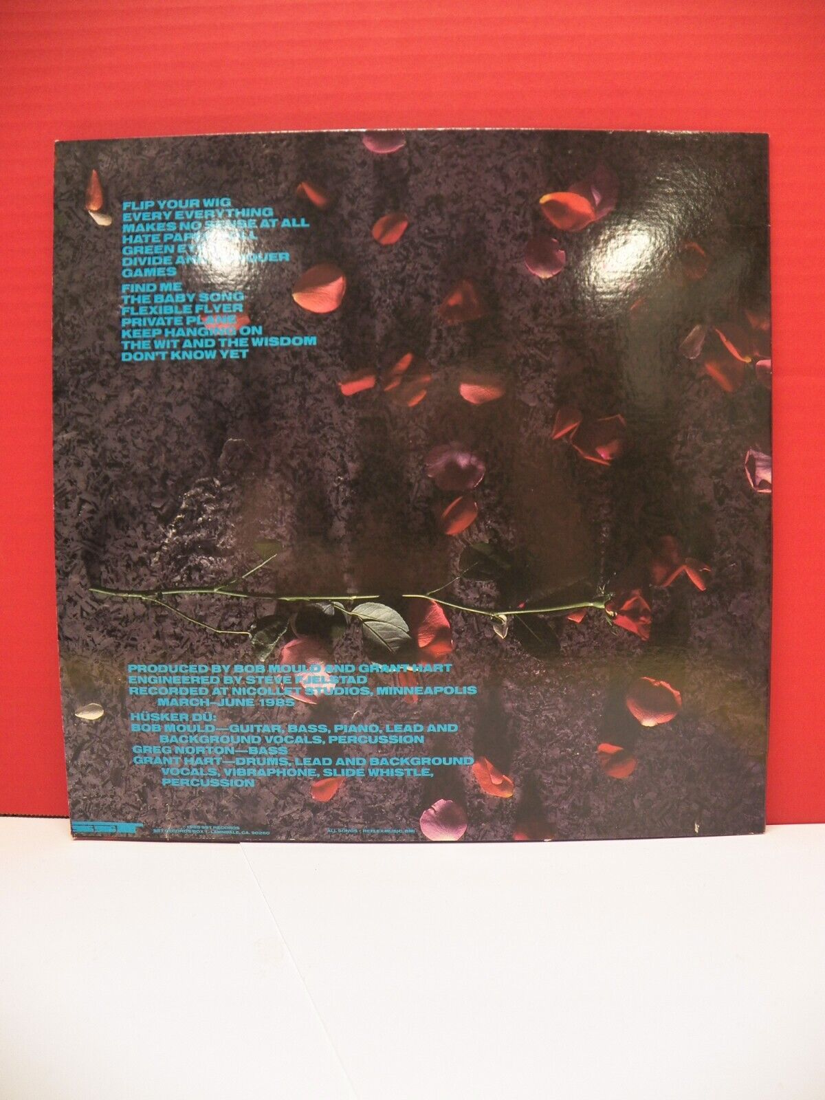 12" LP VG++/EX Husker Du Flip Your Wig 1985 SST Records Brown Vinyl SST 055 12" LP VG++/EX Husker Du Flip Your Wig 1985 SST Records Brown Vinyl SST 055