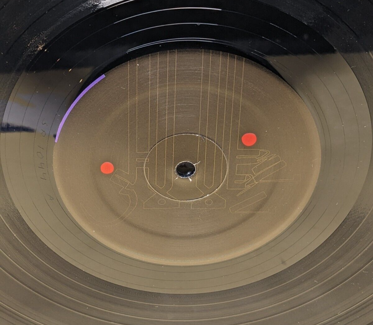 12" 2xLP VG++/EX Shabazz Palaces Lese Majesty 2014 Sub Pop Etched SP1044 12" 2xLP VG++/EX Shabazz Palaces Lese Majesty 2014 Sub Pop Etched SP1044