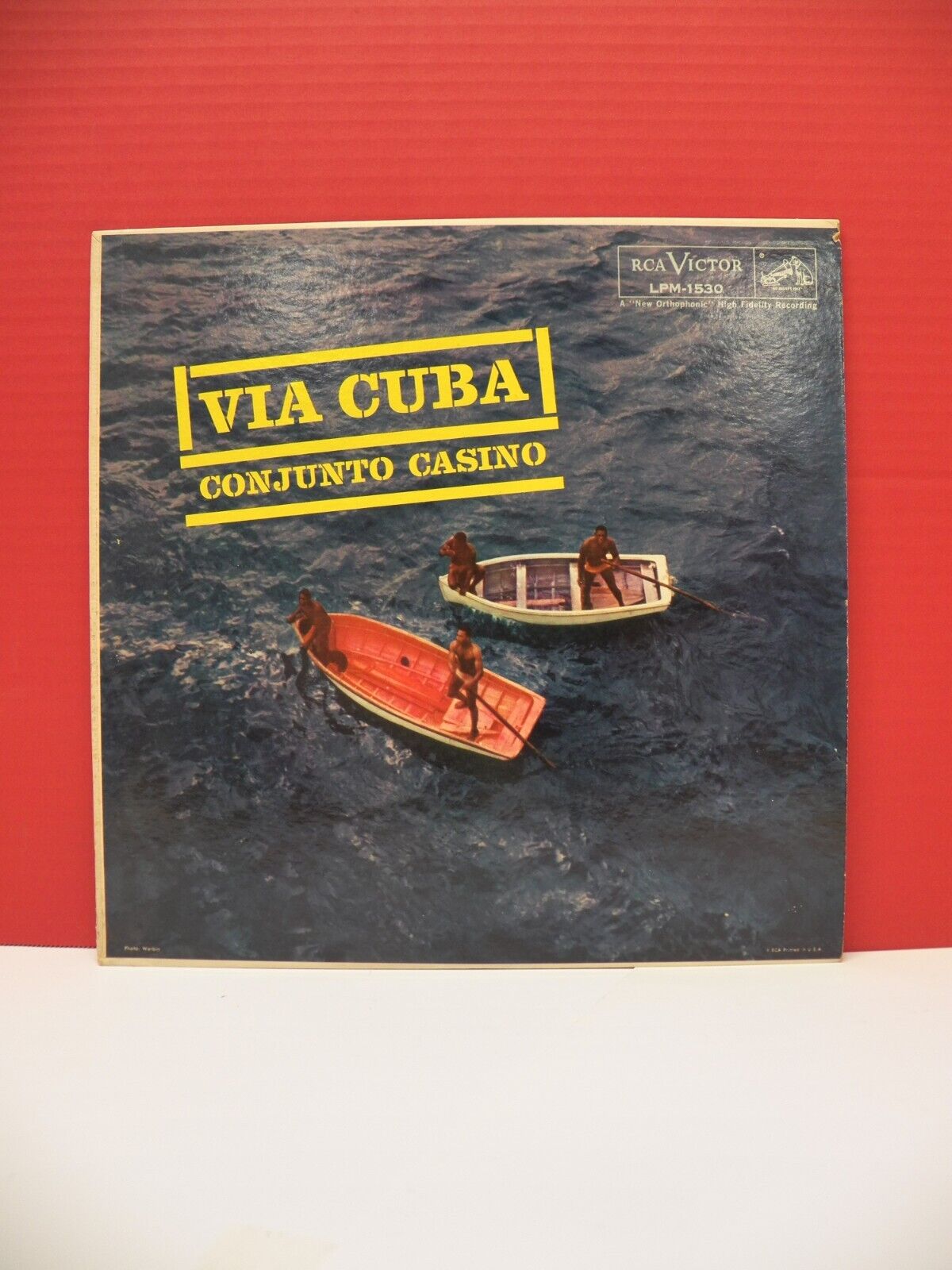 12" LP EX Conjunto Casino Via Cuba 1957 RCA Victor Mono Promo LPM-1530 12" LP EX Conjunto Casino Via Cuba 1957 RCA Victor Mono Promo LPM-1530