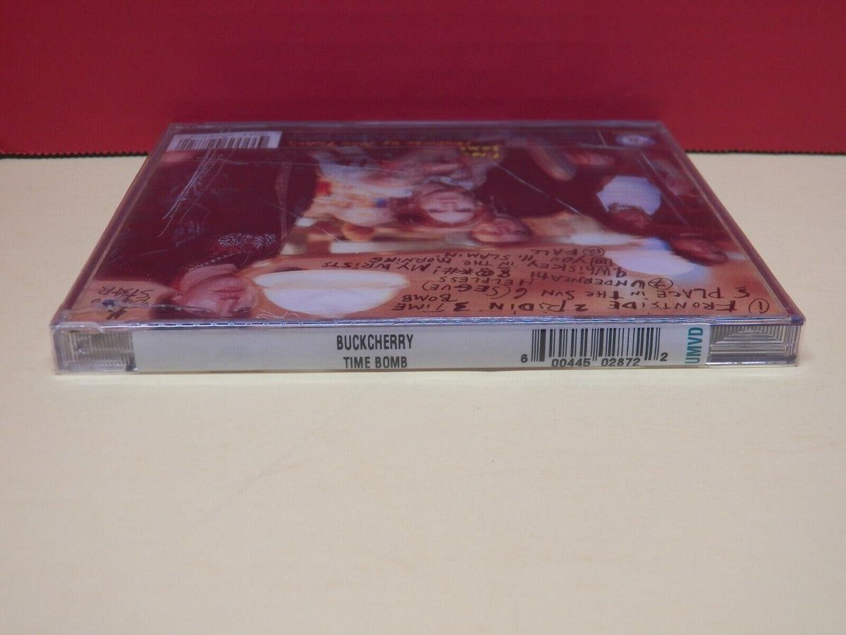 Sealed CD Buckcherry Time Bomb 2001 Dreamworks Records Parental Advisory Sealed CD Buckcherry Time Bomb 2001 Dreamworks Records Parental Advisory