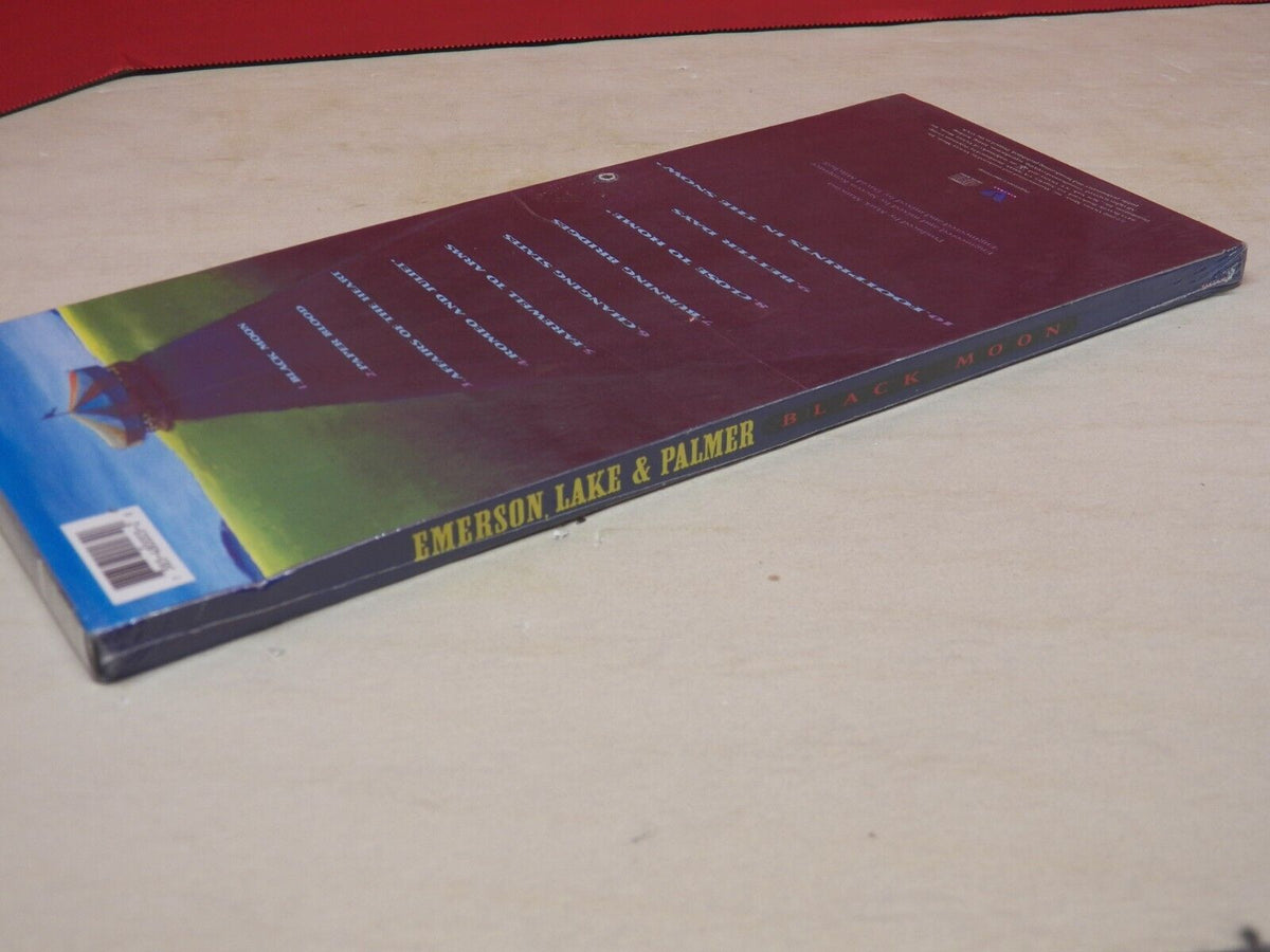 Sealed CD Long Box Emerson, Lake & Palmer Black Moon 1992 Victory 383 480-003-2 Sealed CD Long Box Emerson, Lake & Palmer Black Moon 1992 Victory 383 480-003-2