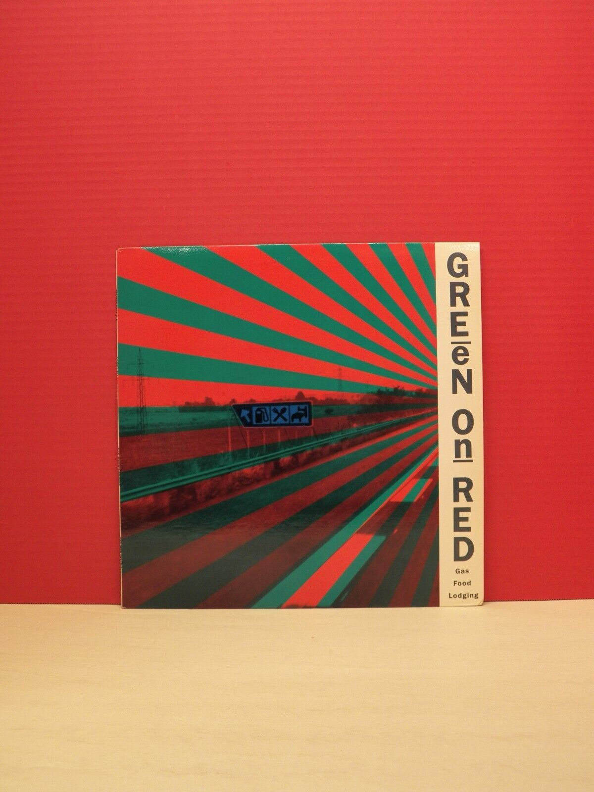 12" LP EX Green On Red Gas Food Lodging 1985 Enigma Green Vinyl 72005-1 12" LP EX Green On Red Gas Food Lodging 1985 Enigma Green Vinyl 72005-1