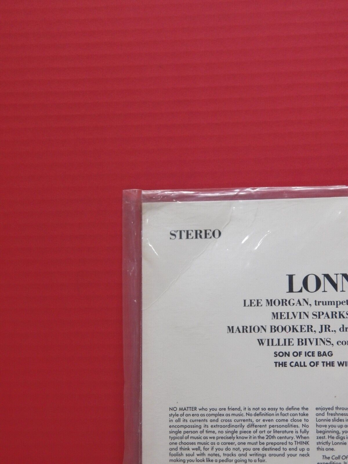 Sealed 12" LP Lonnie Smith Think! 1986 Blue Note DMM Reissue Remastered Promo Sealed 12" LP Lonnie Smith Think! 1986 Blue Note DMM Reissue Remastered Promo