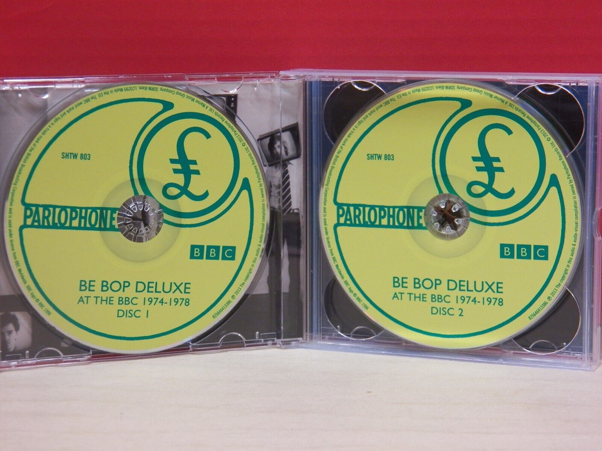 3xCD/1xDVD Be Bop Deluxe At The BBC 1974-1978 2013 Parlophone EU Import SHTW 803 3xCD/1xDVD Be Bop Deluxe At The BBC 1974-1978 2013 Parlophone EU Import SHTW 803