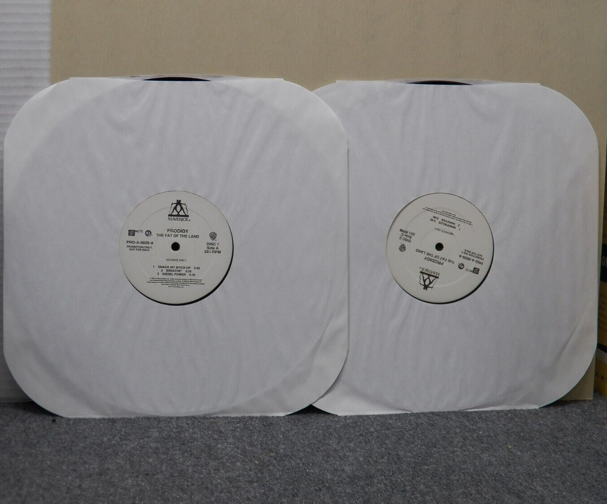 12" 2xLP VG++/EX Prodigy The Fat Of The Land 1997 Maverick Promo PRO-A-8929-A 12" 2xLP VG++/EX Prodigy The Fat Of The Land 1997 Maverick Promo PRO-A-8929-A