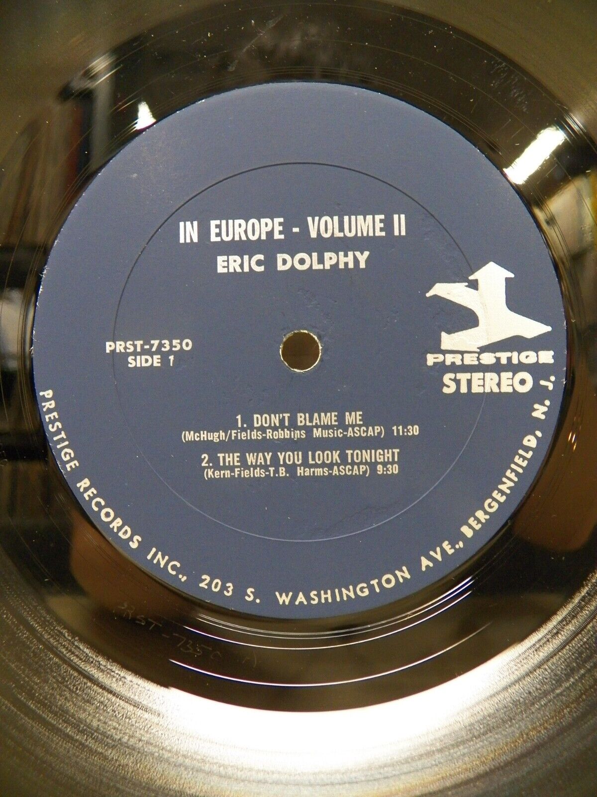 12" LP VG++/EX Eric Dolphy In Europe, Vol. 2 1965 Prestige Stereo Remastered 12" LP VG++/EX Eric Dolphy In Europe, Vol. 2 1965 Prestige Stereo Remastered