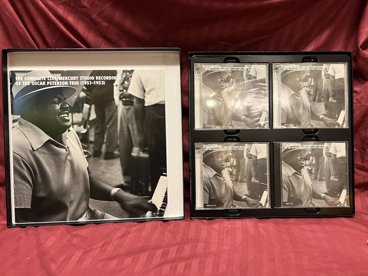 Sealed Box Set The Complete Clef/Mercury Studio Recordings of the Oscar Peterson Sealed Box Set The Complete Clef/Mercury Studio Recordings of the Oscar Peterson