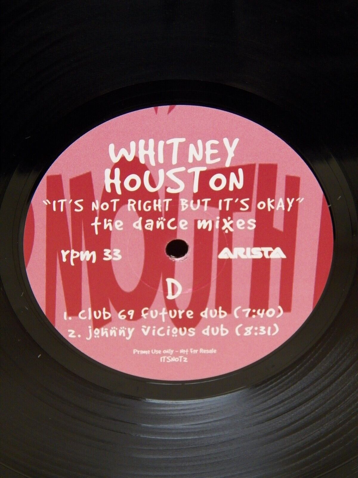 2x12" Single EX Whitney Houston It's Not Right But It's Okay (The Dance Mixes) 2x12" Single EX Whitney Houston It's Not Right But It's Okay (The Dance Mixes)