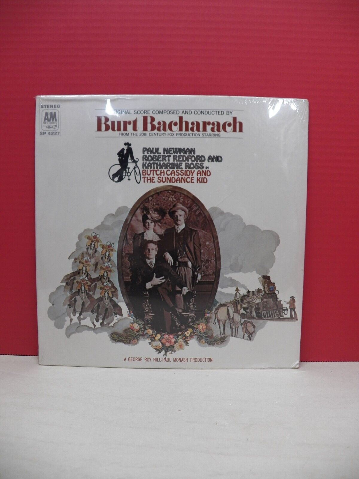 Sealed 12" LP Burt Bacharach Butch Cassidy And The Sundance Kid 1969 A&M SP 4227 Sealed 12" LP Burt Bacharach Butch Cassidy And The Sundance Kid 1969 A&M SP 4227