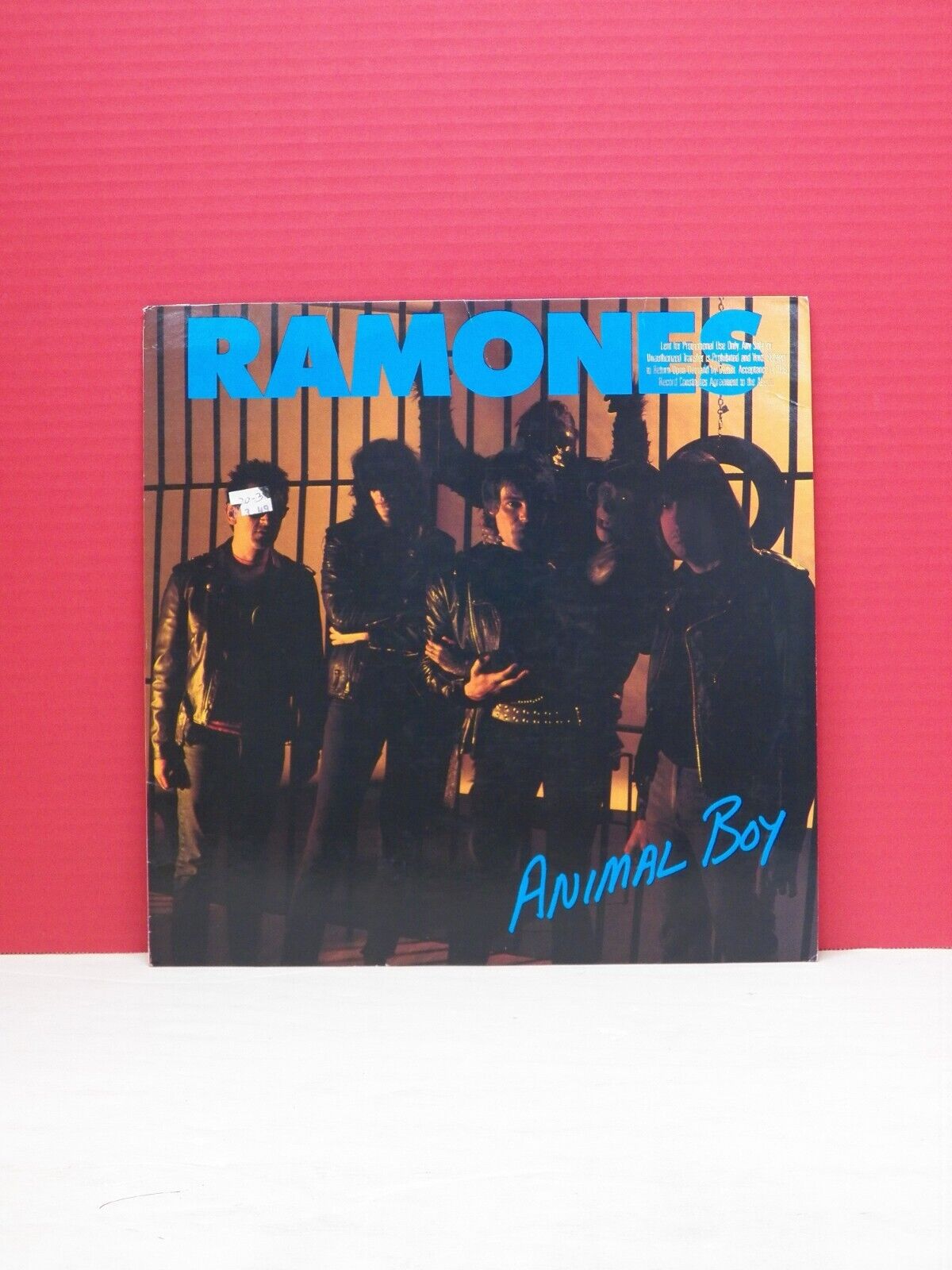 12" LP VG++/EX Ramones Animal Boy 1986 Sire Records Promo 9 25433-1 12" LP VG++/EX Ramones Animal Boy 1986 Sire Records Promo 9 25433-1