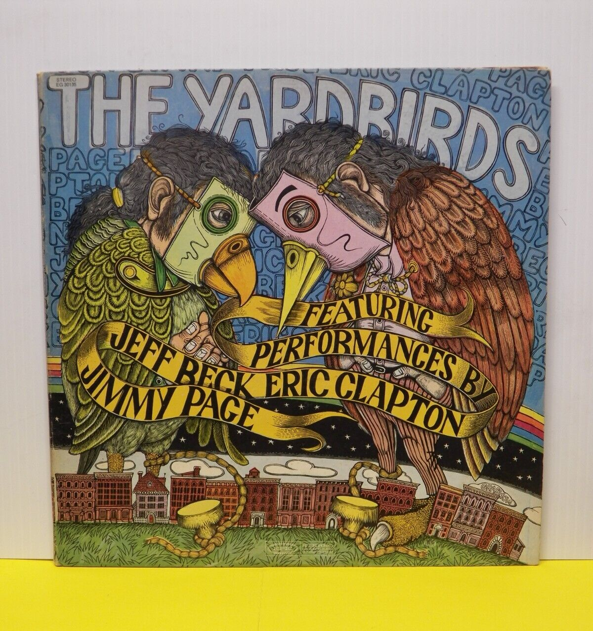 12" 2xLP VG++ The Yardbirds Feat. Performances By Beck, Clapton, Page 1970 Epic 12" 2xLP VG++ The Yardbirds Feat. Performances By Beck, Clapton, Page 1970 Epic