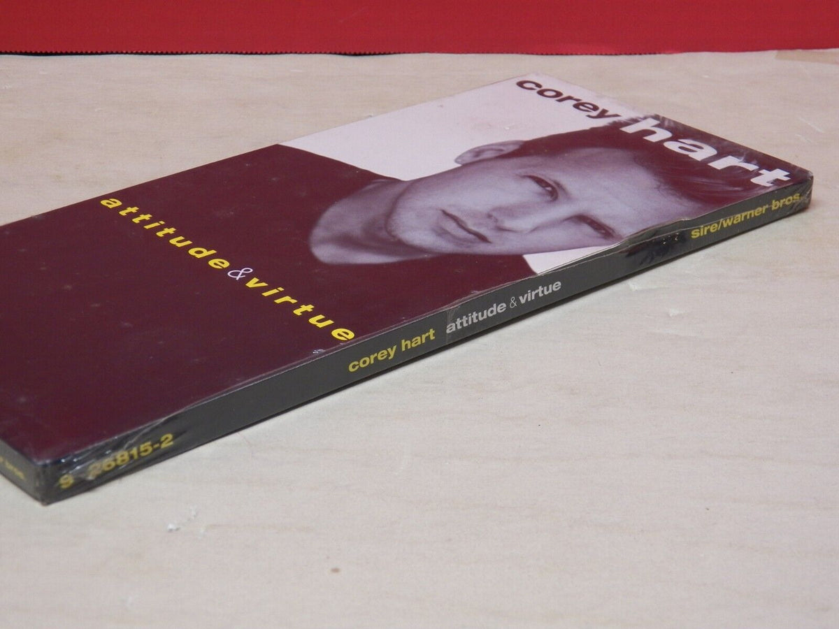Sealed CD Longbox Corey Hart Attitude & Virtue 1992 Sire/Warner Bros. 9 26815-2 Sealed CD Longbox Corey Hart Attitude & Virtue 1992 Sire/Warner Bros. 9 26815-2