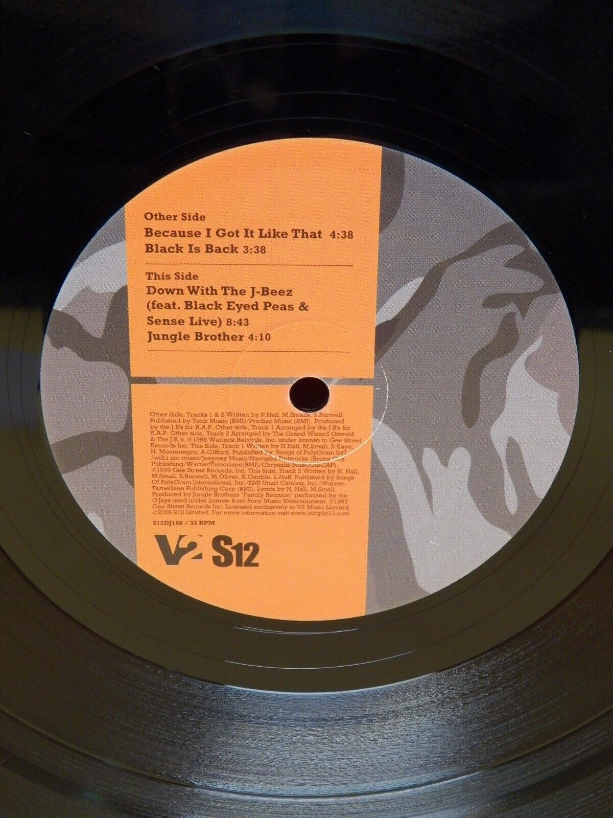 Set of 2 12" EPs Jungle Brothers Jungle Brothers EPs 1 & 2 2005 S12/V2 UK Import Set of 2 12" EPs Jungle Brothers Jungle Brothers EPs 1 & 2 2005 S12/V2 UK Import
