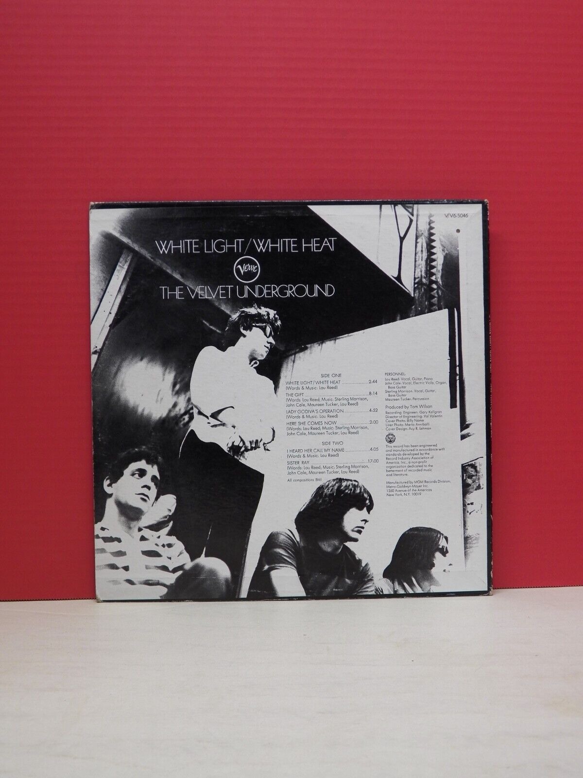 12" LP NM The Velvet Underground White Light/White Heat 1970 Verve Reissue 12" LP NM The Velvet Underground White Light/White Heat 1970 Verve Reissue