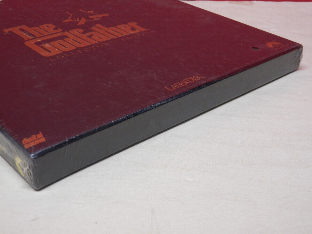 Sealed 12" 7xLaserdisc Box Set The Godfather Collector's Edition 1991 Paramount Sealed 12" 7xLaserdisc Box Set The Godfather Collector's Edition 1991 Paramount