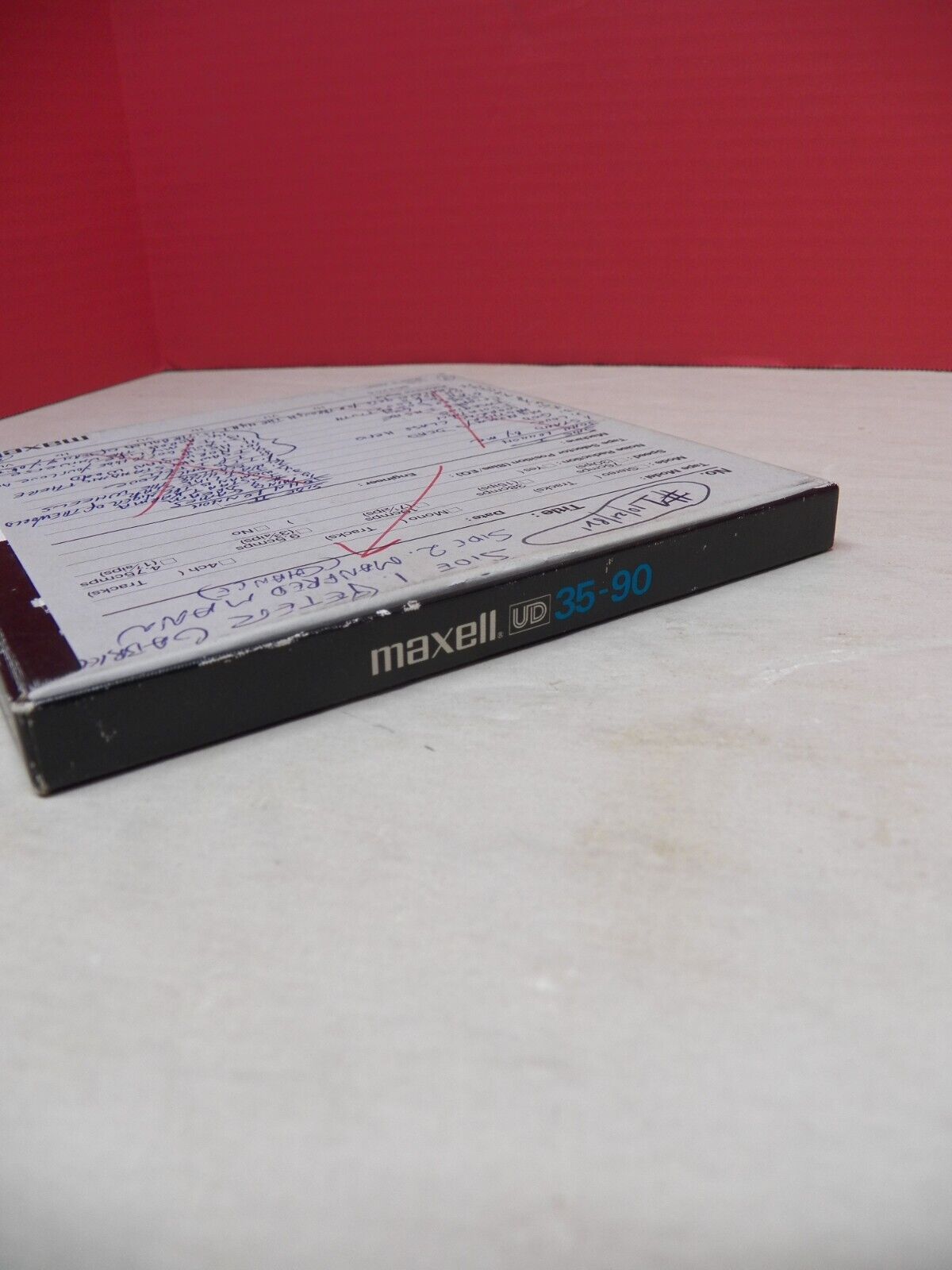 Used Set of 2 Maxell UD Professional Use Sound Recording Tapes 35-90 Used Set of 2 Maxell UD Professional Use Sound Recording Tapes 35-90