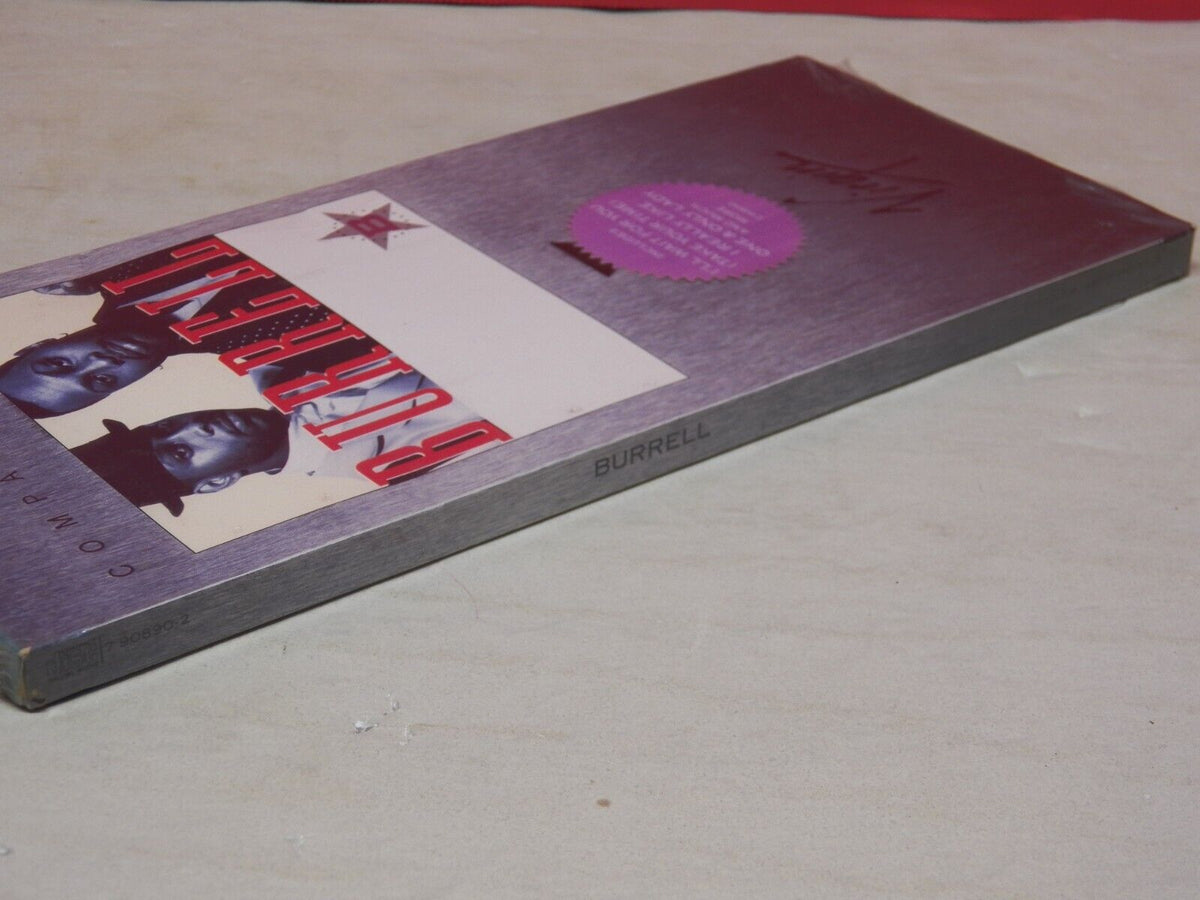 Sealed CD Longbox Burrell Burrell 1988 Virgin Records 7 90890-2 Sealed CD Longbox Burrell Burrell 1988 Virgin Records 7 90890-2