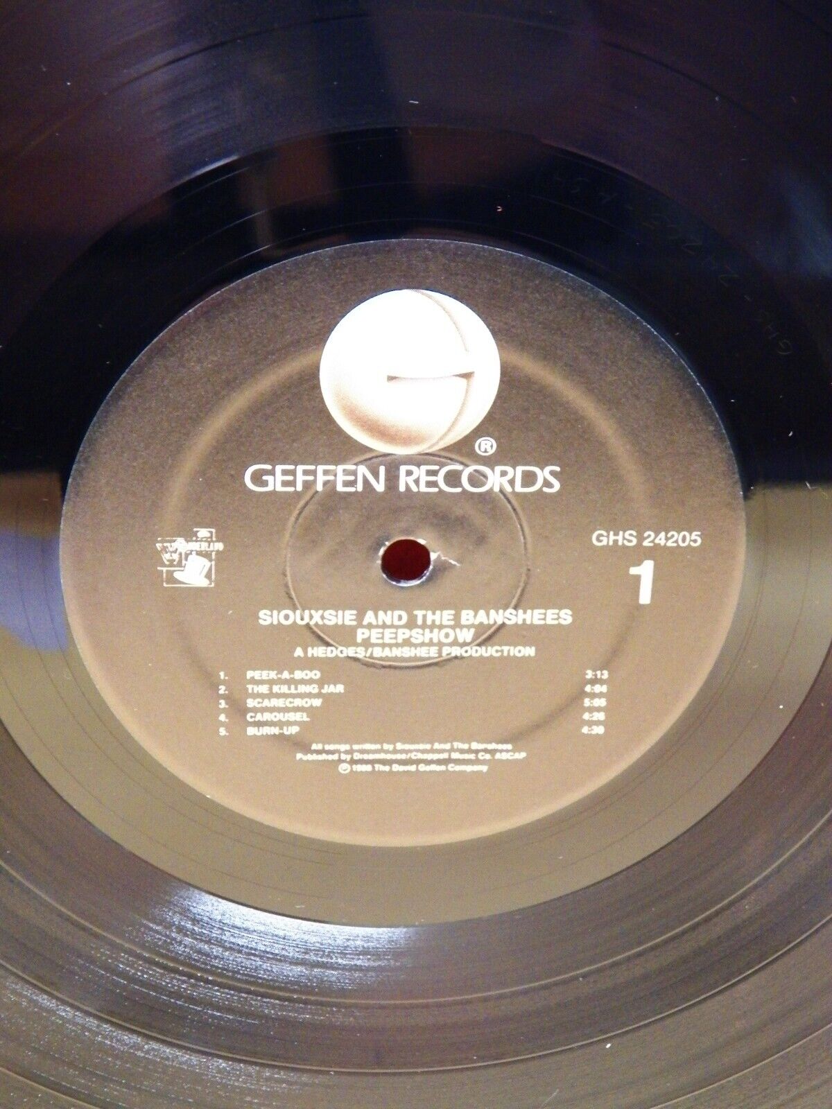 12" LP EX Siouxsie And The Banshees Peepshow 1988 Geffen Records GHS 24205 12" LP EX Siouxsie And The Banshees Peepshow 1988 Geffen Records GHS 24205
