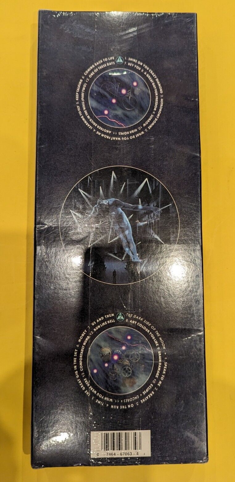 Rare Sealed 2 Cassette Long Box Pink Floyd Pulse 1995 Limited Edition C2T 67063 Rare Sealed 2 Cassette Long Box Pink Floyd Pulse 1995 Limited Edition C2T 67063
