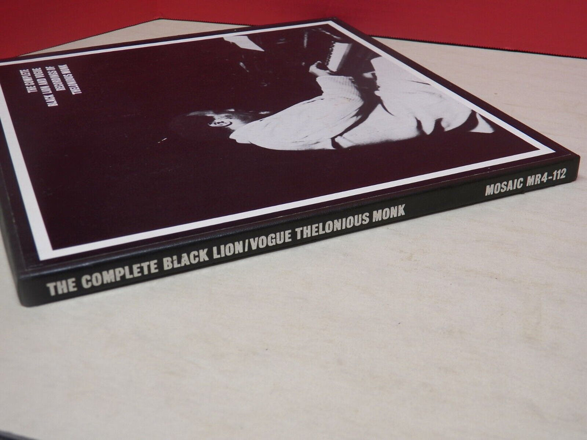 4LP Box EX Complete Black Lion & Vogue Recordings Of Thelonious Monk 1985 Mosaic 4LP Box EX Complete Black Lion & Vogue Recordings Of Thelonious Monk 1985 Mosaic
