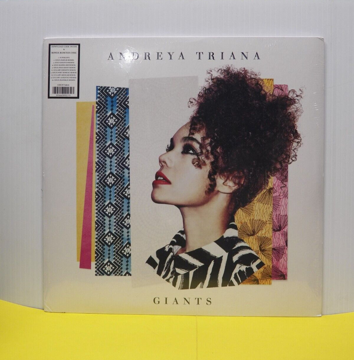 Sealed 12" LP Andreya Triana Giants 2015 Counter Records Ltd Ed Import Sealed 12" LP Andreya Triana Giants 2015 Counter Records Ltd Ed Import