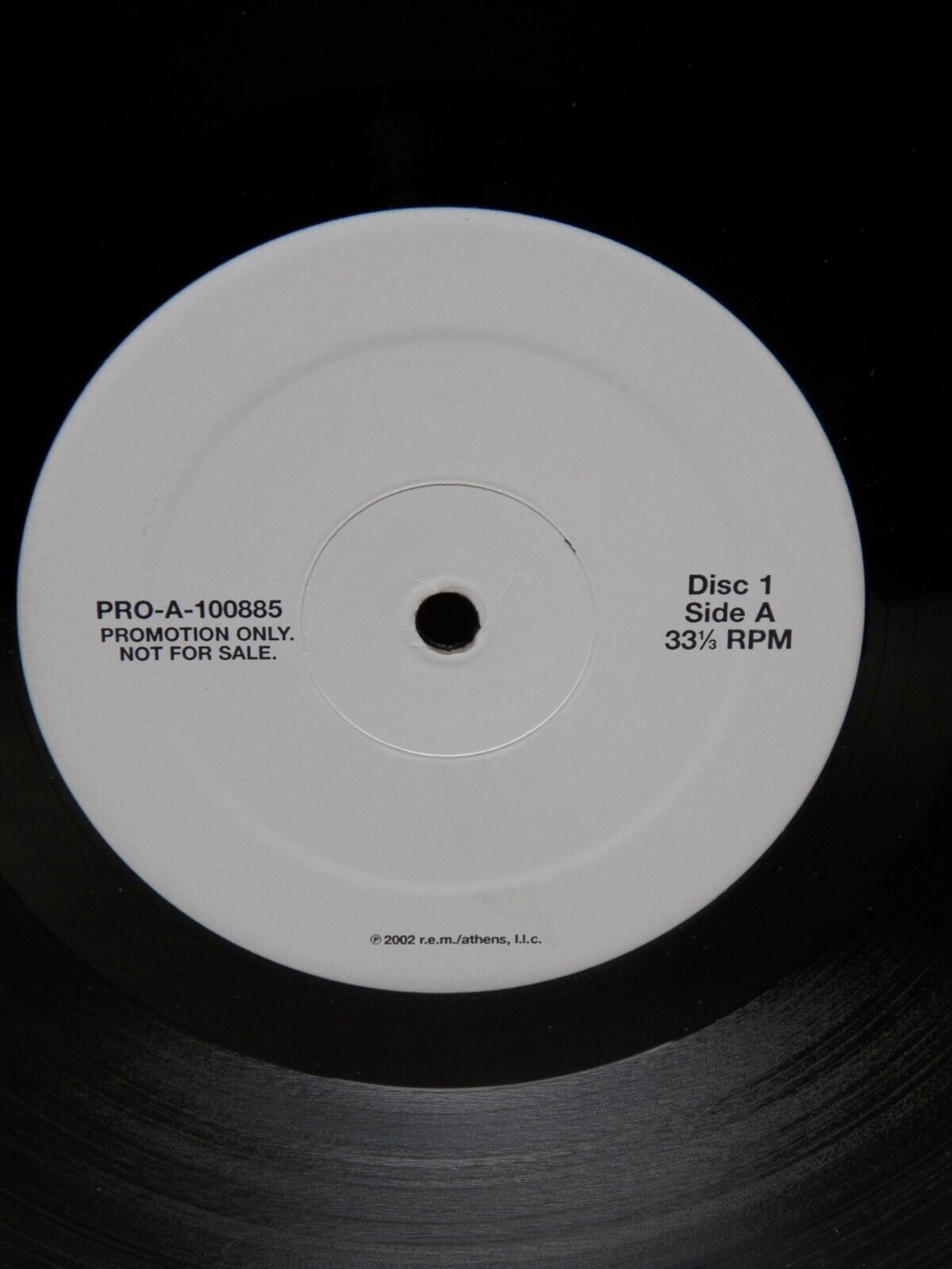 12" 2xLP NM R.E.M. R.E.M.IX 2002 Warner Bros. Promo PRO-A-100885 12" 2xLP NM R.E.M. R.E.M.IX 2002 Warner Bros. Promo PRO-A-100885