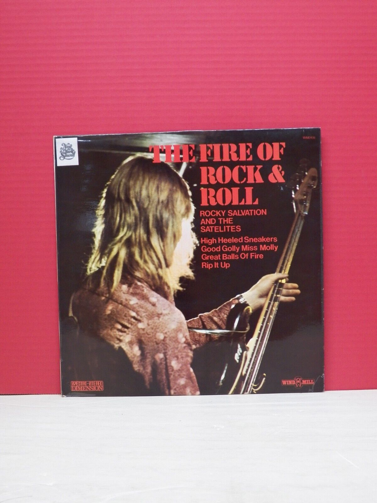 12" LP EX Rocky Salvation & The Satellites The Fire Of Rock & Roll 1972 Windmill 12" LP EX Rocky Salvation & The Satellites The Fire Of Rock & Roll 1972 Windmill