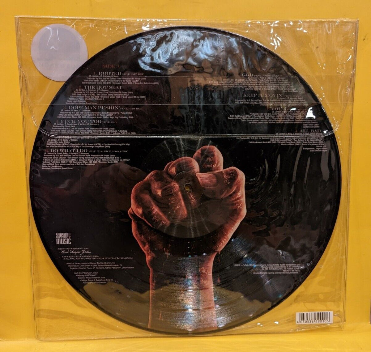Rare Sealed Vinyl Record LP Scarface Deeply Rooted Picture Disc RSD 2015 Record Rare Sealed Vinyl Record LP Scarface Deeply Rooted Picture Disc RSD 2015 Record