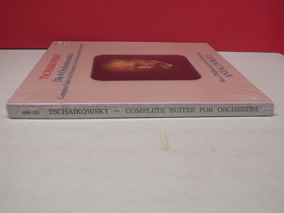 12" 3xLP Box Set Tschaikowsky Complete Suites For Orchestra 1978 Import 6998 033 12" 3xLP Box Set Tschaikowsky Complete Suites For Orchestra 1978 Import 6998 033