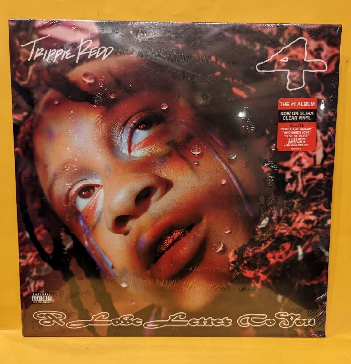 Sealed Vinyl Record LP TRIPPIE REDD A LOVE LETTER TO YOU 4, 2020 Sealed Vinyl Record LP TRIPPIE REDD A LOVE LETTER TO YOU 4, 2020