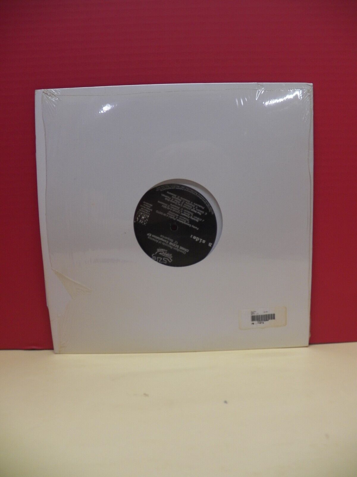 12" EP VG++/EX Crime Scene Compilation EP 1996 OmniSpin Records ORA-2000 12" EP VG++/EX Crime Scene Compilation EP 1996 OmniSpin Records ORA-2000