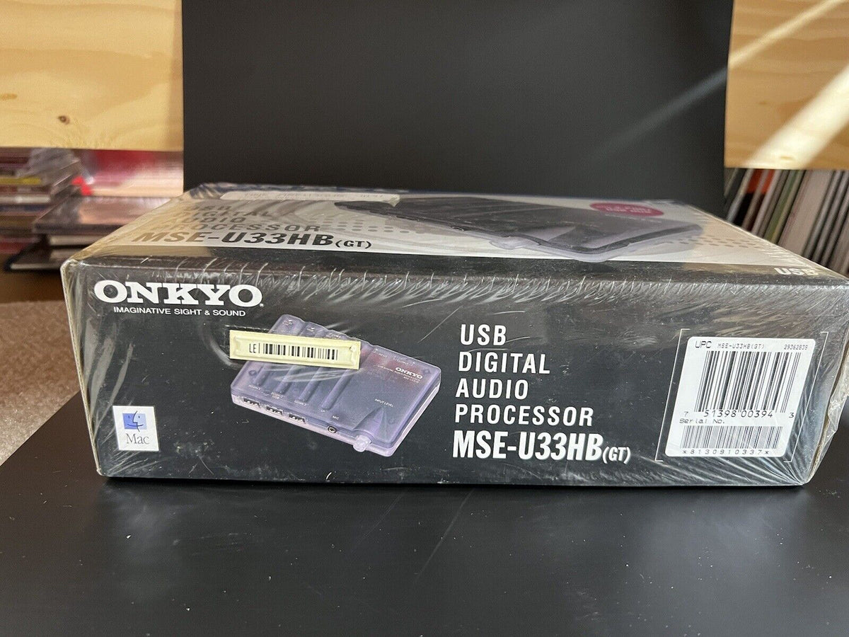 BRAND NEW Onkyo USB Digital Audio Processor MSE-U33HB (gt) 3 Port USB Hub BRAND NEW Onkyo USB Digital Audio Processor MSE-U33HB (gt) 3 Port USB Hub