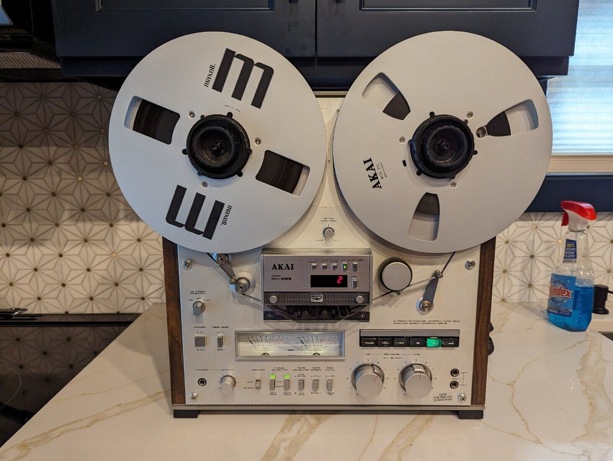 Beautiful Akai GX-625 Stereo Reel to Reel Tape Recorder Tested & Working Beautiful Akai GX-625 Stereo Reel to Reel Tape Recorder Tested & Working