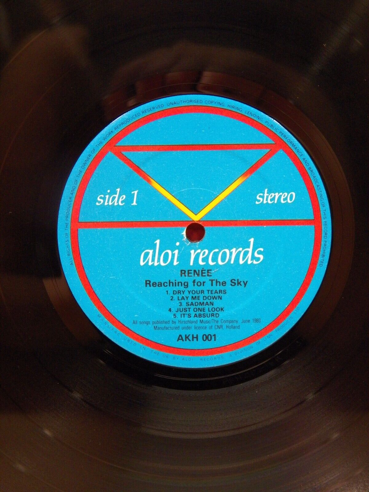 12" LP EX Renee Reaching For the Sky 1982 Aloi Reissue Remastered UK Import 12" LP EX Renee Reaching For the Sky 1982 Aloi Reissue Remastered UK Import