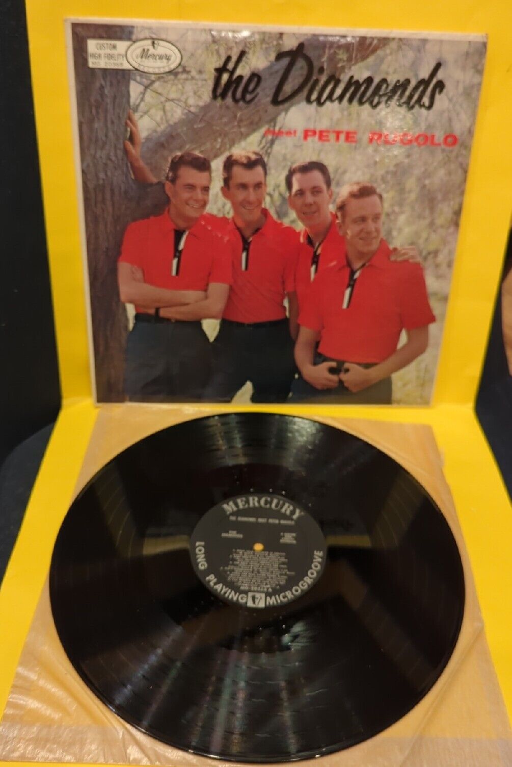 VG ++ Vinyl Record LP The Diamonds Meet Pete Rugolo MG 20368 Microgroove VG ++ Vinyl Record LP The Diamonds Meet Pete Rugolo MG 20368 Microgroove