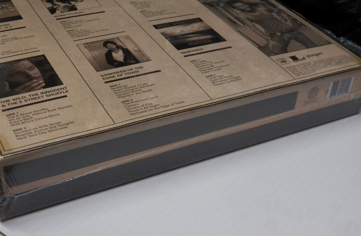 Sealed 8xLP Box Set Bruce Springsteen The Album Collection Vol 1 2014 Columbia Sealed 8xLP Box Set Bruce Springsteen The Album Collection Vol 1 2014 Columbia