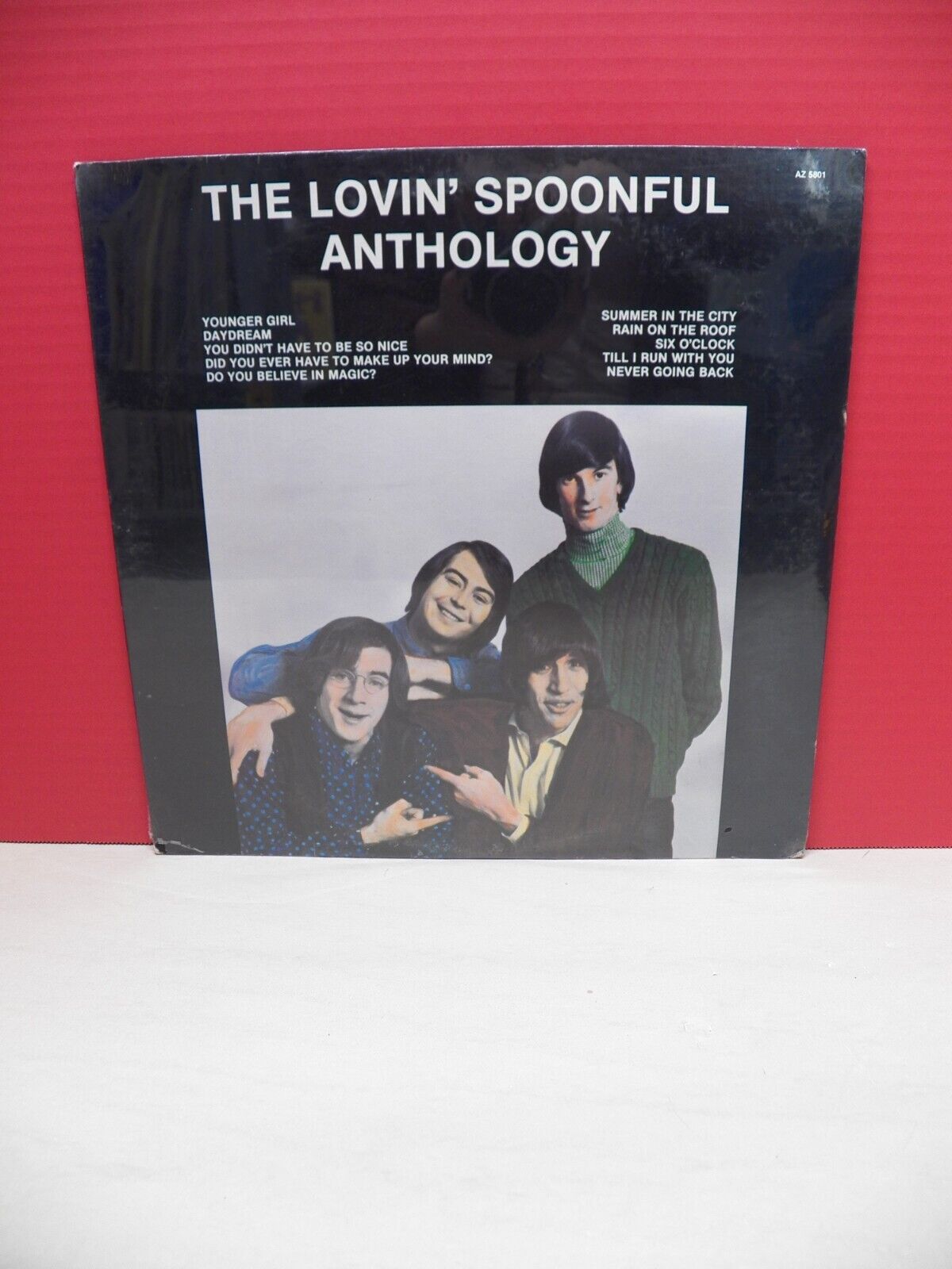 Sealed 12" LP The Lovin' Spoonful Anthology 1983 Azzurra Music AZ 5801 Sealed 12" LP The Lovin' Spoonful Anthology 1983 Azzurra Music AZ 5801